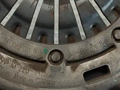 Автозапчастина б/у комплект зцеплення для seat leon (5f1) 1.4 16v tsi посилання на oem iam 04e141026b  