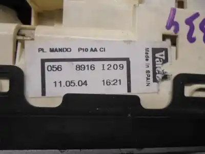 Peça sobressalente para automóvel em segunda mão comando de sofagem (chauffage / ar condicionado)  por opel corsa c 1.7 16v cdti referências oem iam 1846301  0568916i