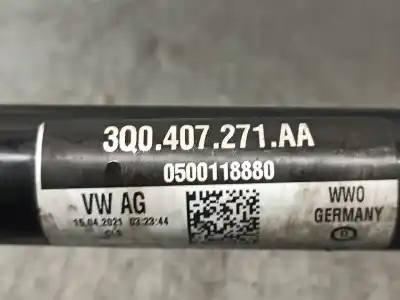 Second-hand car spare part front left transmission for seat ateca (5fp)  oem iam references 3q0407271aa  