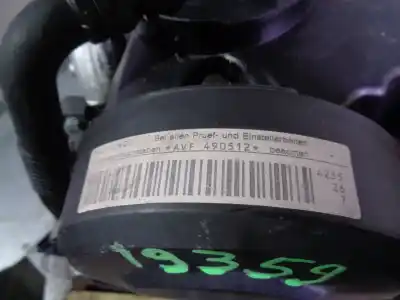 Pièce détachée automobile d'occasion moteur complet pour audi a4 avant (8e) 1.9 tdi (96kw) références oem iam avf 038100098nx 490512