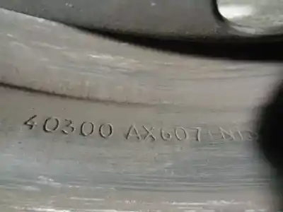 Second-hand car spare part rim for nissan micra (k12e) 1.2 cat oem iam references 40300ax607  r14x5jh2x45