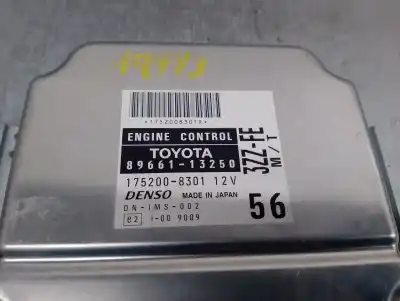 Second-hand car spare part ecu engine control for toyota corolla (e12) 1.6 16v oem iam references 8966113250  1752008301