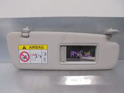 Peça sobressalente para automóvel em segunda mão para-sol direito por hyundai ix20 1.4 crdi cat referências oem iam 852201k000
