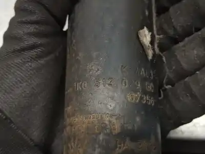 Peça sobressalente para automóvel em segunda mão amortecedor traseiro direito por audi a3 (8p) 2.0 tdi referências oem iam 1k0513029ec  