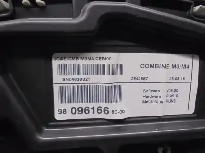 Second-hand car spare part dashboard for citroen c-elysée exclusive oem iam references 9809616680  2842657