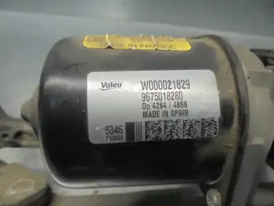 Автозапчастина б/у двигатель передніх склоочисників для citroen c-elysée exclusive посилання на oem iam 9675018280  w000021829