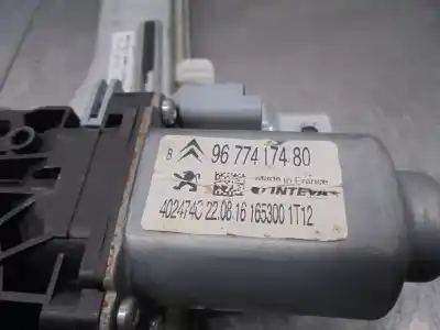 Автозапчастина б/у регулятор скла заднього правого для citroen c-elysée exclusive посилання на oem iam 9677417480  