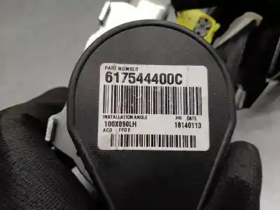 Second-hand car spare part front left seat belt for nissan juke (f15) 1.6 dig-t 4x4 oem iam references 6175444400c  