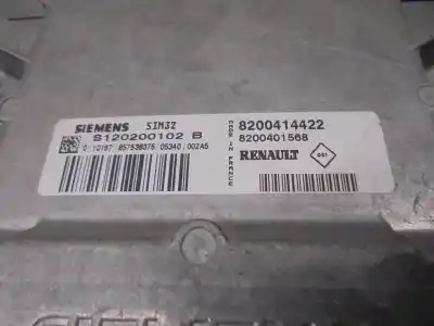 Автозапчастина б/у ебу контролер двигуна для renault modus / grand modus (f/jp0_) 1.2 (jp0c jp0k fp0c fp0k fp0p jp0p jp0t) посилання на oem iam 8200414422  s120200102b
