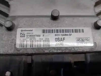 Second-hand car spare part ecu engine control for ford fiesta vi (cb1, ccn) 1.25 oem iam references 8v2112a650sf  s180047002f