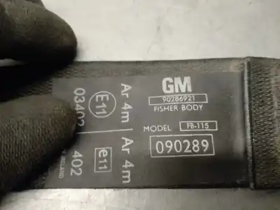 Second-hand car spare part front left seat belt for opel kadett e 1.6 oem iam references 90286921  