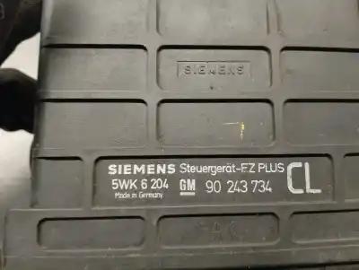 Tweedehands auto-onderdeel ecu motorcontroller voor opel kadett e 1.6 oem iam-referenties 90243734  5wk6204