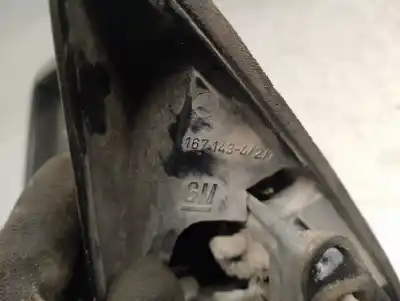 Peça sobressalente para automóvel em segunda mão espelho retrovisor esquerdo por opel kadett e 1.6 referências oem iam 1671434  