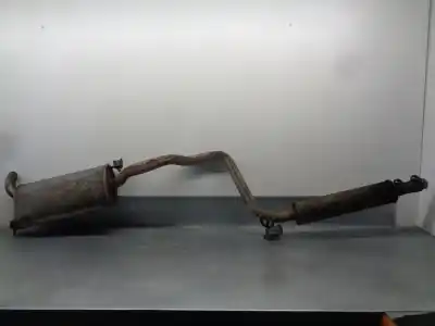 Second-hand car spare part complete exhaust pipe for seat ibiza (6k) 1.9 tdi oem iam references 6k6120 cesta 1 6k6119