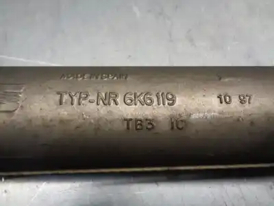 Second-hand car spare part complete exhaust pipe for seat ibiza (6k) 1.9 tdi oem iam references 6k6120 cesta 1 6k6119
