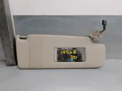 Second-hand car spare part right sunshade for skoda superb i (3u4) 1.9 tdi oem iam references 6x0857552e
