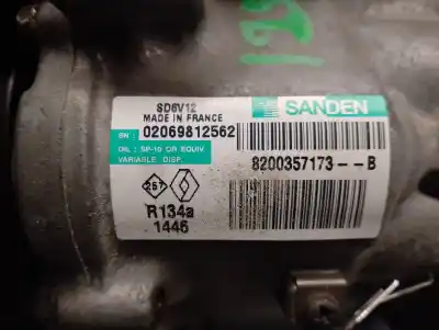 Second-hand car spare part air conditioning compressor for renault modus / grand modus (f/jp0_) 1.2 (jp0c jp0k fp0c fp0k fp0p jp0p jp0t) oem iam references 8200357173b  1446