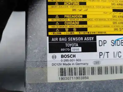 Автозапчастина б/у блок управління подушками безпеки для lexus is 200 (ds2/is2) d-cat посилання на oem iam 8917053100  0285001903