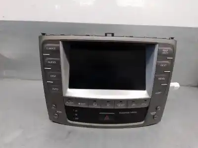 Автозапчастина б/у багатофункційний дисплей для lexus is 200 (ds2/is2) d-cat посилання на oem iam 8611153050