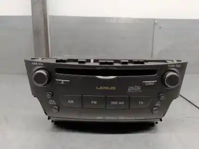 Автозапчастина б/у аудіо система / радіо cd для lexus is 200 (ds2/is2) d-cat посилання на oem iam 8612053420  