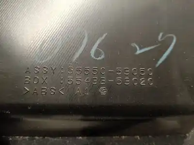 Автозапчастина б/у бардачок для lexus is 200 (ds2/is2) d-cat посилання на oem iam 5555053050  55433530202