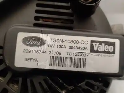 Автозапчасти б/у генератор за ford fiesta vi (cb1, ccn) 1.25 ссылки oem iam 7g9n10300cc  2543426a