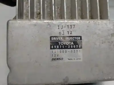 Second-hand car spare part electronic module for lexus is 200 (ds2/is2) d-cat oem iam references 8987120070  1310001371