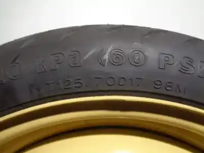 Pezzo di ricambio per auto di seconda mano ruota di scorta per lexus is 200 (ds2/is2) d-cat riferimenti oem iam 4261130a60  t12570d1798m