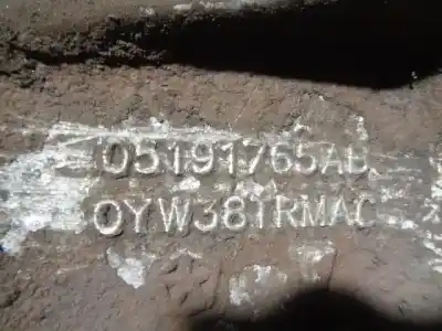 Second-hand car spare part rim for dodge caliber 2.0 crd oem iam references 05191765ab  r17x6.5j+39mm