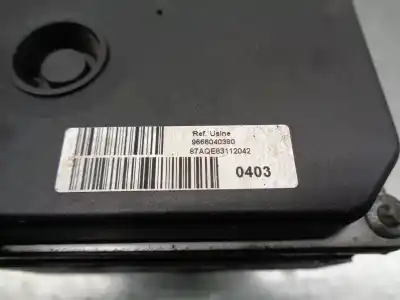 Second-hand car spare part abs for citroen c4 picasso ii 2.0 bluehdi 135 oem iam references 9660934580  0265230477