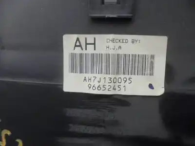 Peça sobressalente para automóvel em segunda mão quadrante por chevrolet aveo 1.4 cat referências oem iam 96652451  