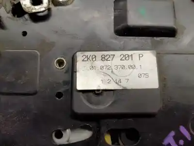 Автозапчасти б/у замок задней левой двери за volkswagen caddy ka/kb (2k) 1.9 tdi (bsu) 75 cv / 55 kw ссылки oem iam 2k0827201p  