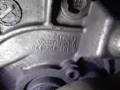 Second-hand car spare part gearbox for volkswagen caddy ka/kb (2k) 1.9 tdi (bsu) 75 cv / 55 kw oem iam references jcy 370830 jcy01047