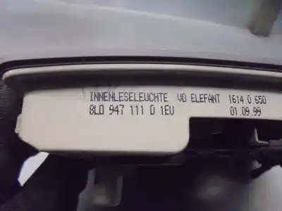 Second-hand car spare part interior light for audi a3 (8l) 1.9 tdi oem iam references 8l0947111d  