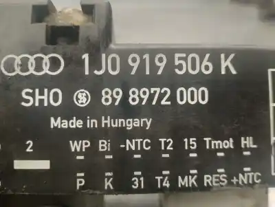 Second-hand car spare part glow plug for audi a3 (8l) 1.9 tdi oem iam references 1j0919506k  898972000