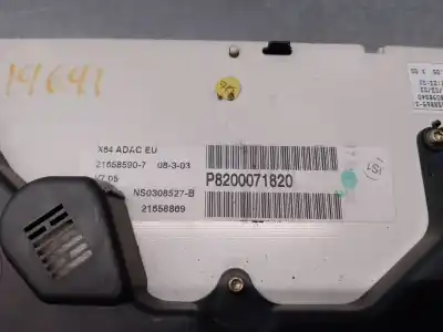 Second-hand car spare part dashboard for renault scenic (ja..) 1.9 dci authentique oem iam references 8200071820  ns0308527b