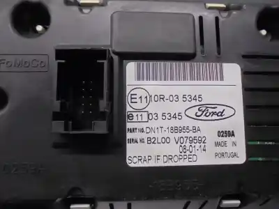 Автозапчастина б/у багатофункційний дисплей для ford fiesta vi (cb1, ccn) 1.5 tdci посилання на oem iam dn1t18b955ba  