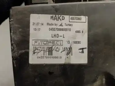 Автозапчастина б/у ліва фара для fiat fiorino 1.3 16v jtd cat посилання на oem iam 45570383  