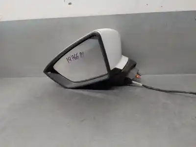 Peça sobressalente para automóvel em segunda mão espelho retrovisor esquerdo por seat leon st (5f8) 1.4 tgi bivalent. gasolina / cng referências oem iam 5f1857507m