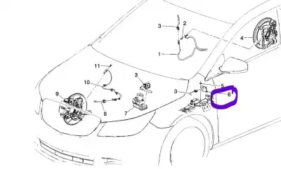 Автозапчастина б/у електронний модуль для opel insignia a (g09) 2.0 cdti 4x4 (68) посилання на oem iam 13505726  bf31h134s8