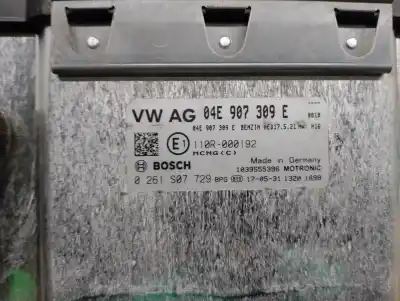 Second-hand car spare part ecu engine control for seat leon st (5f8) 1.4 tgi bivalent. gasolina / cng oem iam references 04e907309e  0261s07729