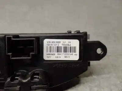 Peça sobressalente para automóvel em segunda mão resistência sofagem chauffage por seat leon st (5f8) 1.4 tgi bivalent. gasolina / cng referências oem iam 5q0907521c  