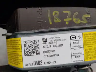 Автозапчастина б/у передня ліва подушка безопасности для opel insignia a (g09) 2.0 cdti 4x4 (68) посилання на oem iam 13270402  608323501