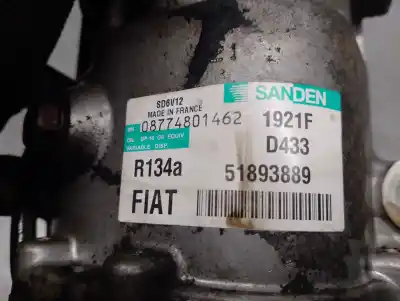Автозапчасти б/у компрессор кондиционера воздуха за fiat fiorino 1.3 16v jtd cat ссылки oem iam 51893889  1921f