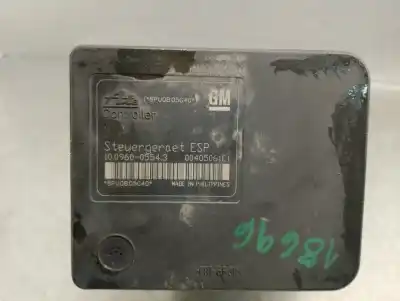 Автозапчастина б/у абс для opel astra h (a04) 1.6 (l48) посилання на oem iam 132246535  1002060290