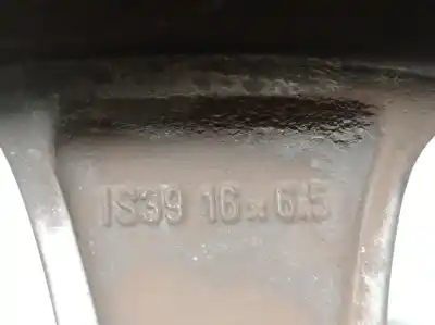 Автозапчастина б/у шина для opel astra h (a04) 1.6 (l48) посилання на oem iam 13342002 aluminio 10p r16x6.5is39