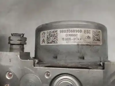 Peça sobressalente para automóvel em segunda mão abs por citroen c-elysée (11.2012->) 1.6 exclusive [1.6 ltr. - 68 kw hdi fap] referências oem iam 10022001744  10022001744