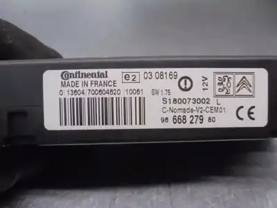 Second-hand car spare part electronic module for citroen c4 picasso sx oem iam references 9666827980  s180073002l