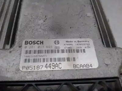Автозапчасти б/у блок управления двигателем за dodge caliber 2.0 crd ссылки oem iam p05187449ac  0281013693