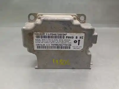 Second-hand car spare part airbag control unit for dodge caliber 2.0 crd oem iam references p04672603af